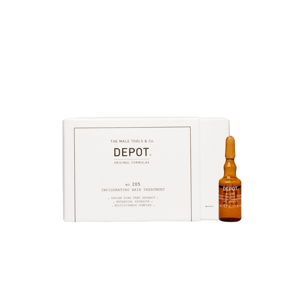 ​DEPOT 205 INVIGORATING HAIR TREATMENT 10x5 ML
